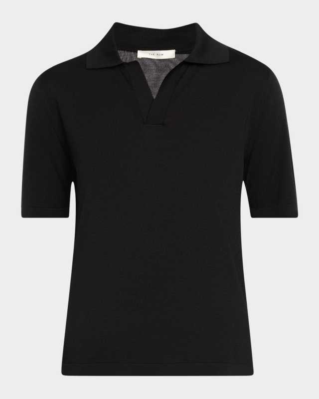 Julianna Silk Polo Shirt